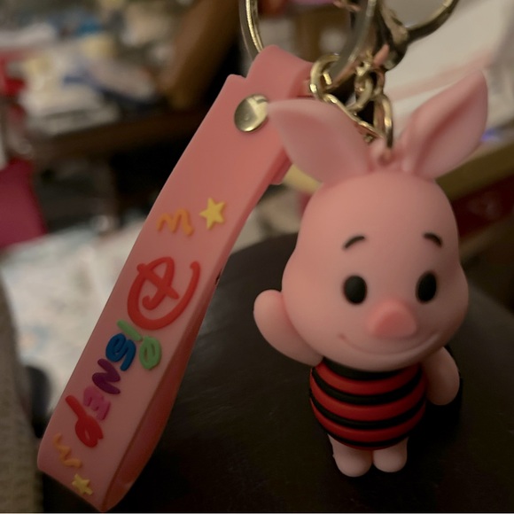 NWTS- Piglet Keych & Wristlets
with key ring & clip hook - Picture 3 of 3